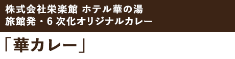 華カレー / 中辛・辛口