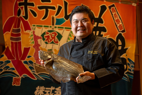 ホテル華の湯 総料理長 丸山賢治