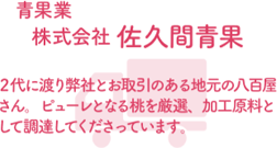 青果業　株式会社 佐久間青果